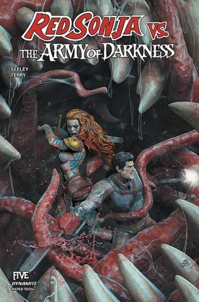 Red Sonja contra el Ejército de las Tinieblas #5 Portada A Bjorn Barends