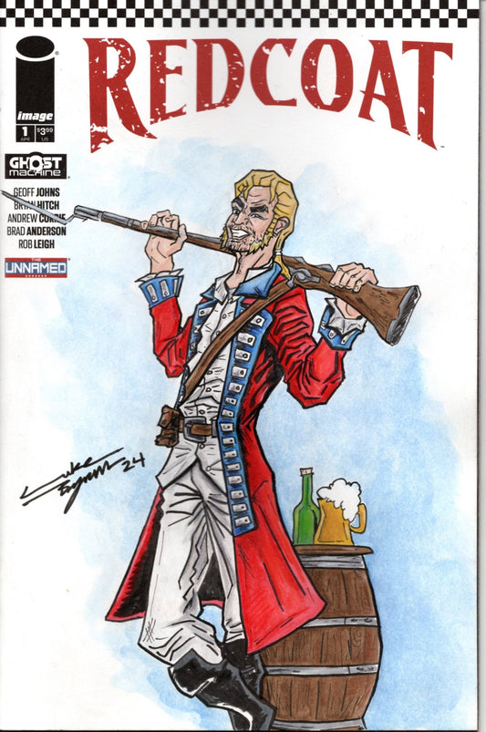 Redcoat 1 Byrum Artist Variant - Cadets Toys & Comics