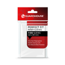 Fundas interiores estándar para cartas - "Ajuste perfecto", transparentes, 64 x 89 mm