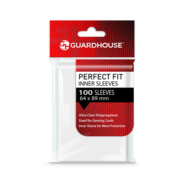 Fundas interiores estándar para cartas - "Ajuste perfecto", transparentes, 64 x 89 mm