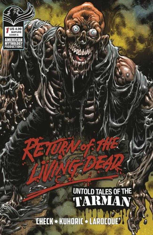 Return Living Dead Untold Tales Of Tarman 1 Cover A Kyle Hotz (Mature) Previously Solicted Thru Diamond - Cadets Toys & Comics
