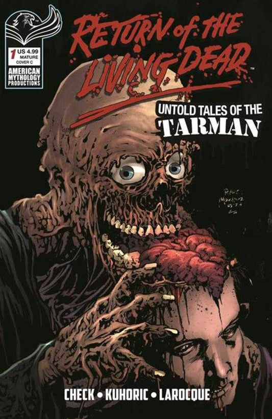 Return Living Dead Untold Tales Of Tarman 1 Cover C Roy Allan Martinez Variant (Mature) Previously Solicted Thru Diamond - Cadets Toys & Comics