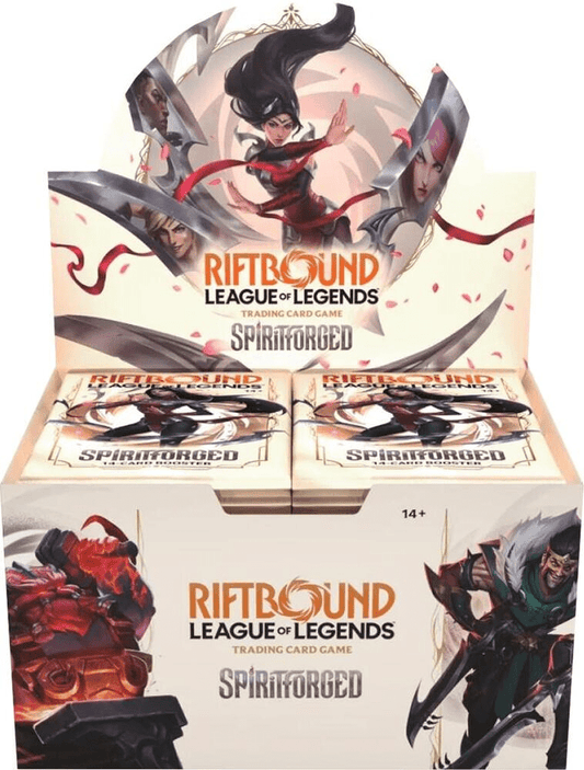 Riftbound: League of Legends - Spiritforged - Booster Display - Cadets Toys & Comics