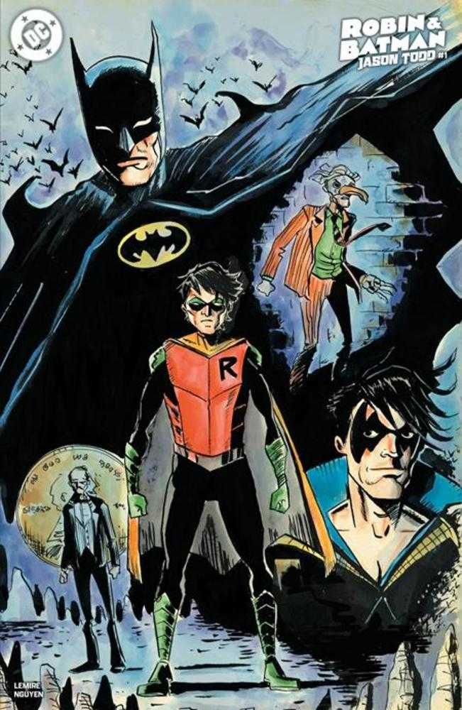 Robin y Batman Jason Todd #1 (de 3) Portada B Variante de Jeff Lemire