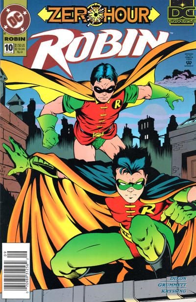 Robin, Vol. 2 #10B (Edición de quiosco) — Dos pájaros de un tiro