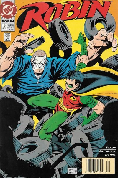 Robin, Vol. 2 #2B (Edición de quiosco) — Busted