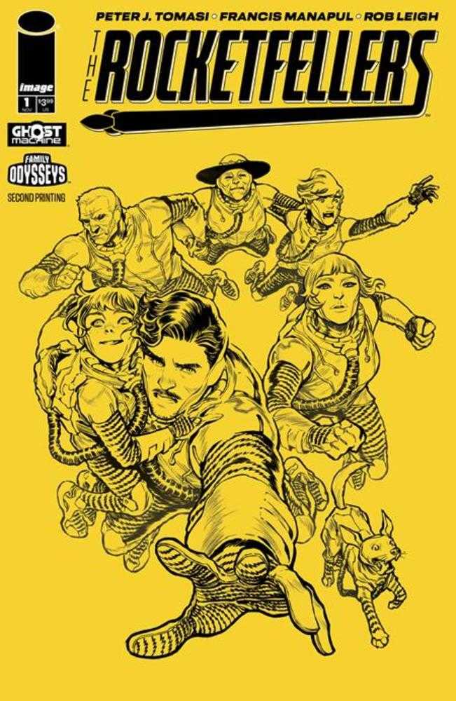 Rocketfellers 1 2nd Print - Cadets Toys & Comics