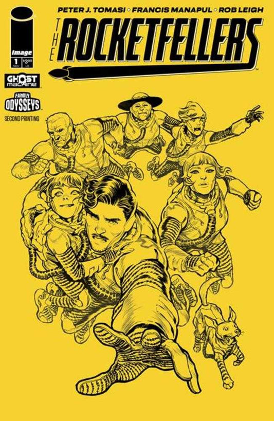 Rocketfellers 1 2nd Print - Cadets Toys & Comics