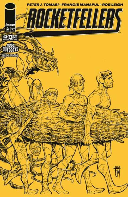 Rocketfellers 2 2nd Print - Cadets Toys & Comics