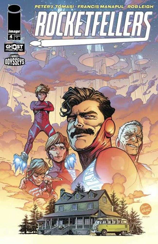 Rocketfellers 4 Cover B Brad Walker & Brad Anderson Variant - Cadets Toys & Comics