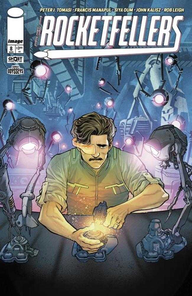 Rocketfellers #8 Portada A Francis Manapul