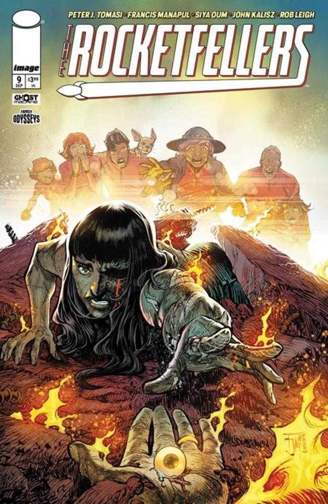 Rocketfellers #9 Portada A Francis Manapul