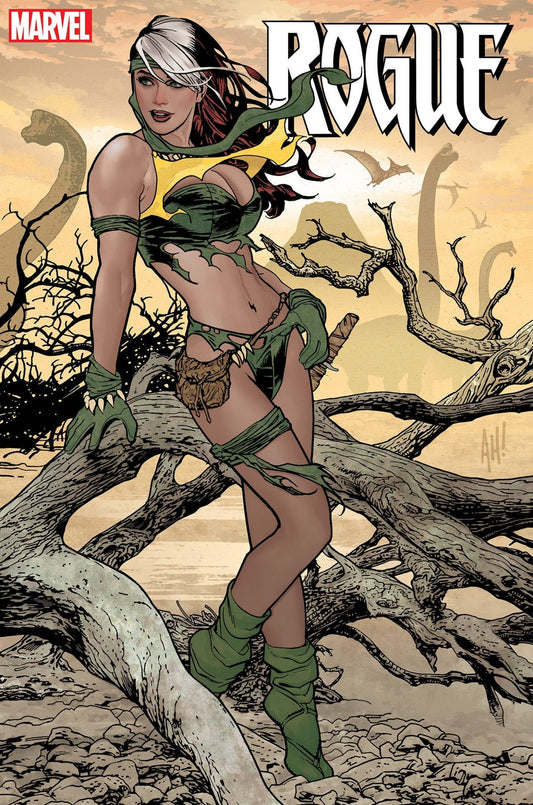 Rogue The Savage Land 1 (Of 5) Adam Hughes Foil Variant - Cadets Toys & Comics