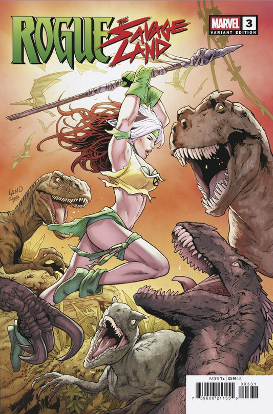 Rogue: The Savage Land 3 Greg Land Variant - Cadets Toys & Comics