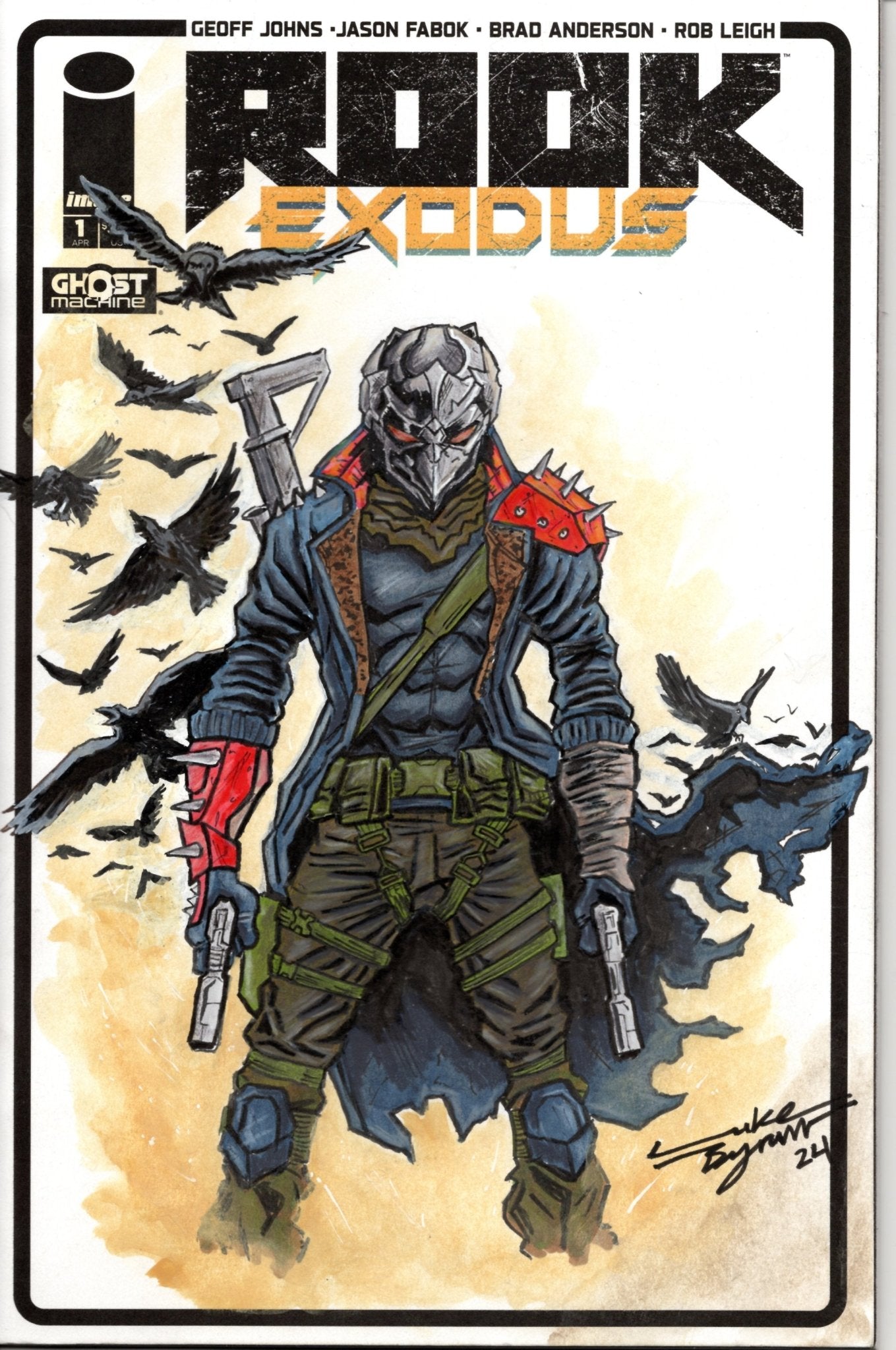 Rook Exodus 1 Byrum Artist Variant - Cadets Toys & Comics