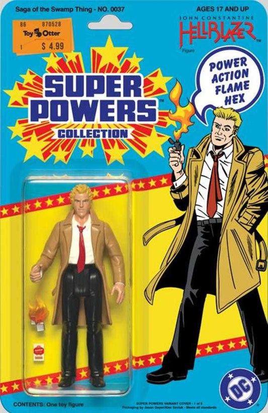 Saga Of The Swamp Thing 37 Facsimile Edition Cover C Super Powers Card Stock Variant (Mature) - Cadets Toys & Comics