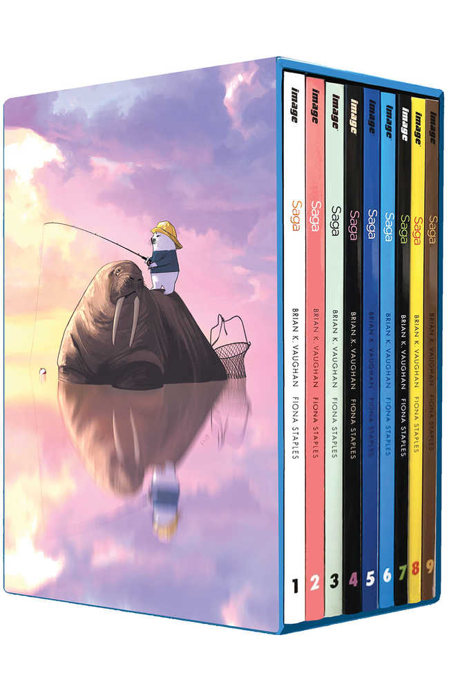 Saga TPB Box Set (Mature) - Cadets Toys & Comics