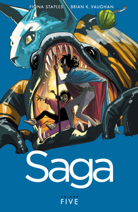 Saga TPB Volume 05 (Mature) - Cadets Toys & Comics