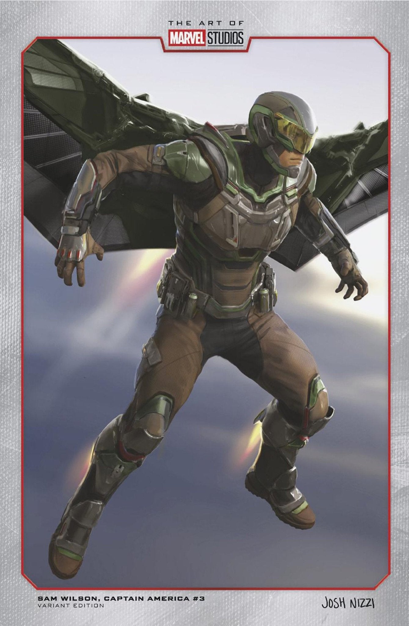 Sam Wilson Captain America 3 (Of 5) Josh Nizzi Movie Variant - Cadets Toys & Comics