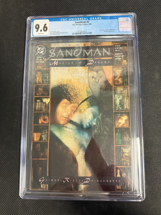 Sandman #2 (DC Comics February 1989)- CGC 9.6