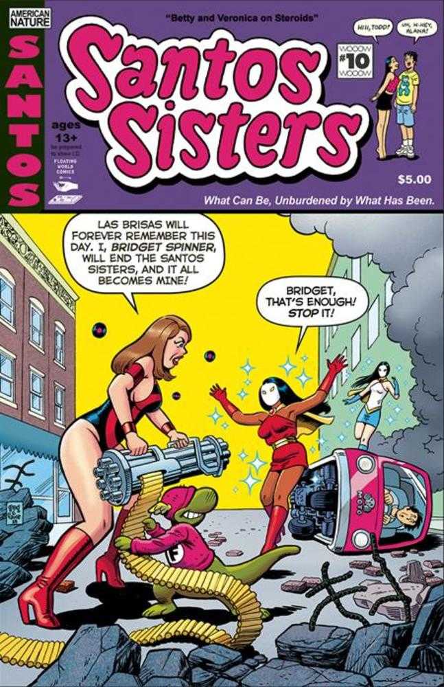 Santos Sisters 10 Cover A Greg & Fake - Cadets Toys & Comics