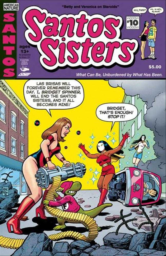 Santos Sisters 10 Cover A Greg & Fake - Cadets Toys & Comics