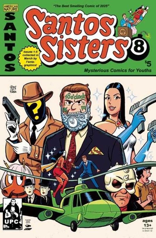 Santos Sisters 8 Cover A Greg & Fake - Cadets Toys & Comics