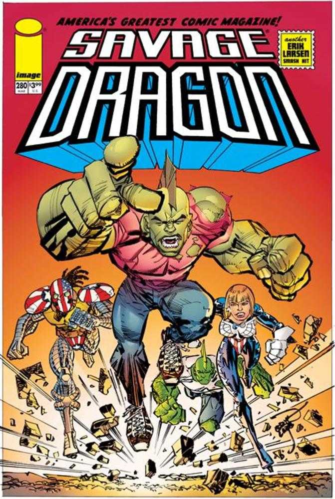Savage Dragon 280 Cover A Erik Larsen (Mature) - Cadets Toys & Comics