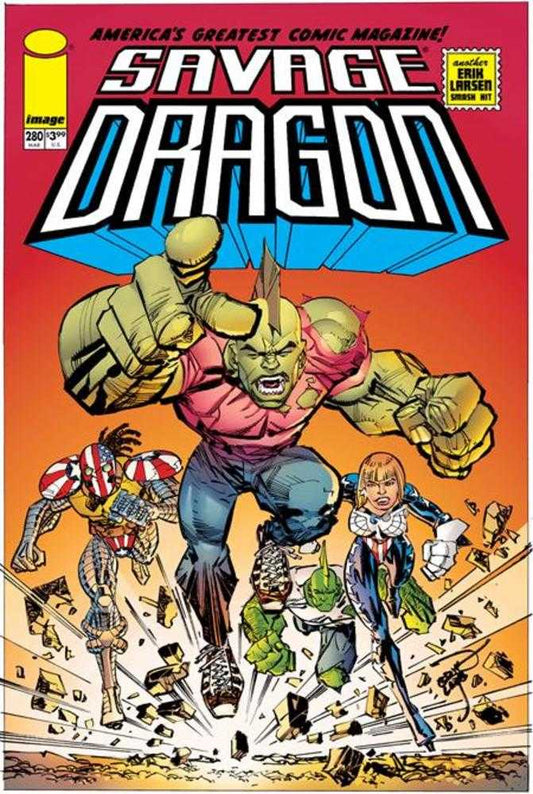 Savage Dragon 280 Cover A Erik Larsen (Mature) - Cadets Toys & Comics