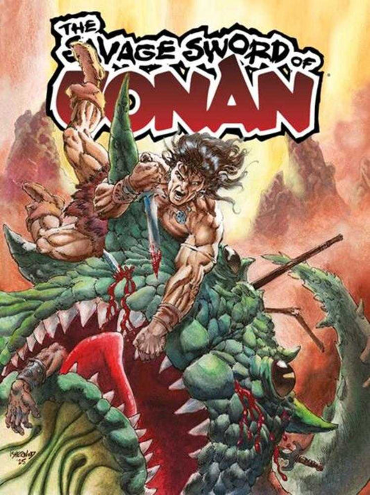 Savage Sword Of Conan 12 Cover B Geof Isherwood Variant (Mature) - Cadets Toys & Comics