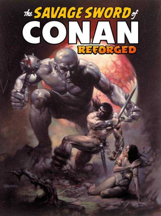 Savage Sword Of Conan Reforged 2 Cover B Boris Vallejo Variant (Mature) - Cadets Toys & Comics