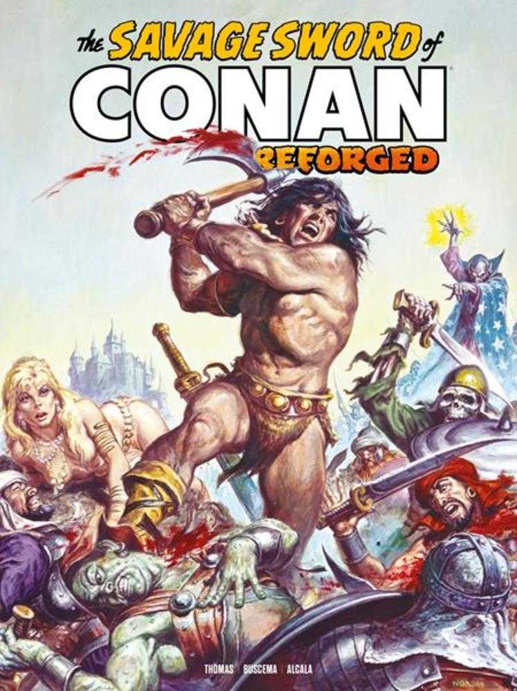 Savage Sword Of Conan Reforged 5 Cover B Earl Norem Variant (Mature) - Cadets Toys & Comics