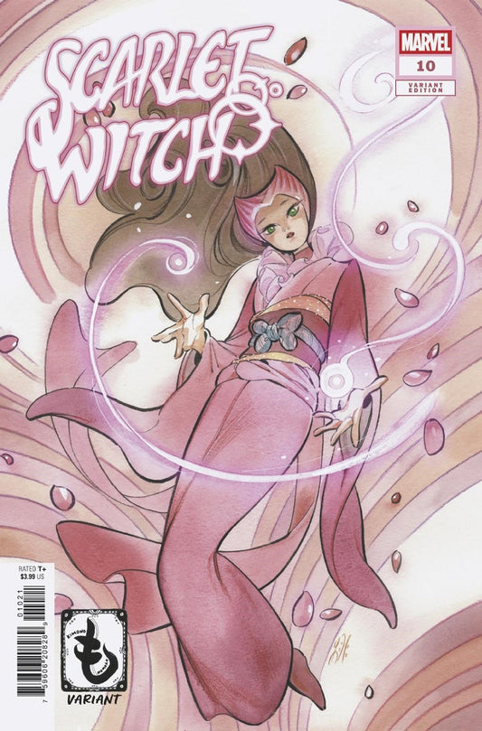 Scarlet Witch 10 Peach Momoko Kimono Variant - Cadets Toys & Comics