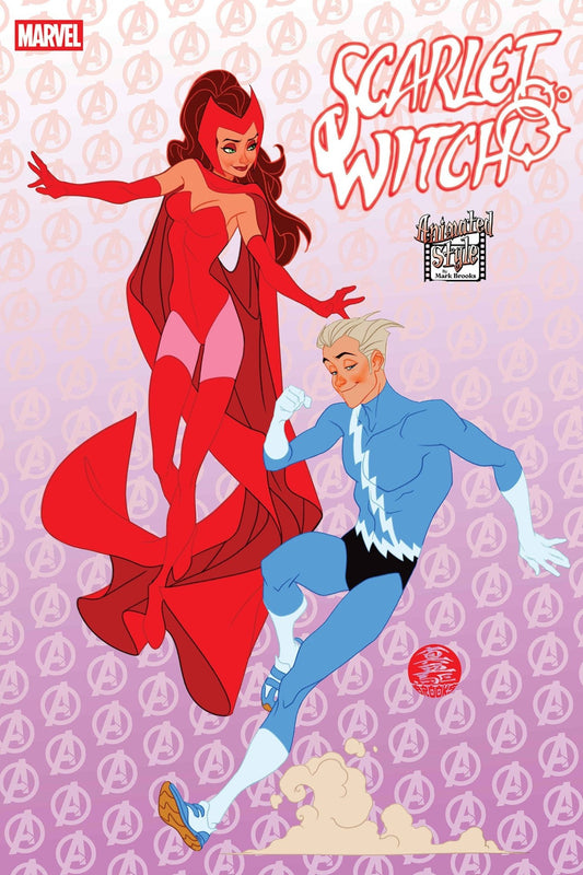 Scarlet Witch 9 Mark Brooks Animated - Style Variant - Cadets Toys & Comics