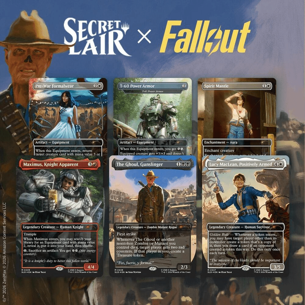 Secret Lair Drop: Secret Lair x Fallout: Beyond Vault 33 - Non - Foil Edition - Cadets Toys & Comics
