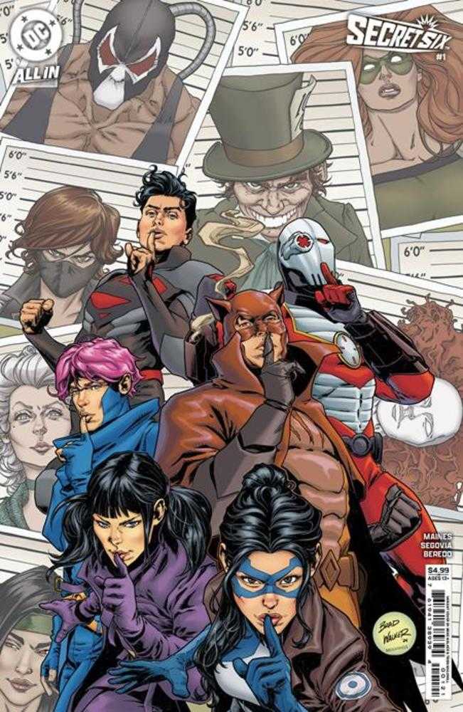Secret Six 1 (Of 6) Cover B Brad Walker Card Stock Variant - Cadets Toys & Comics