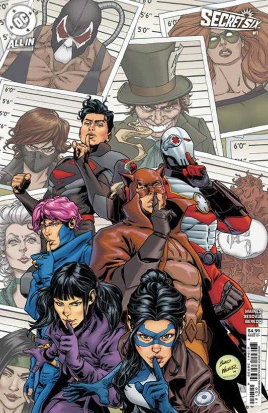 Secret Six 1 (Of 6) Cover B Brad Walker Card Stock Variant - Cadets Toys & Comics