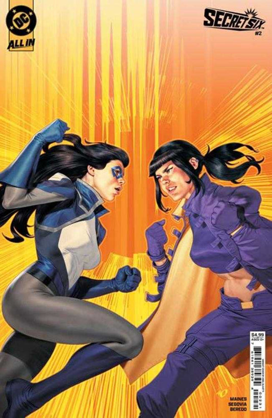 Secret Six 2 (Of 6) Cover B Ariel Olivetti Card Stock Variant - Cadets Toys & Comics