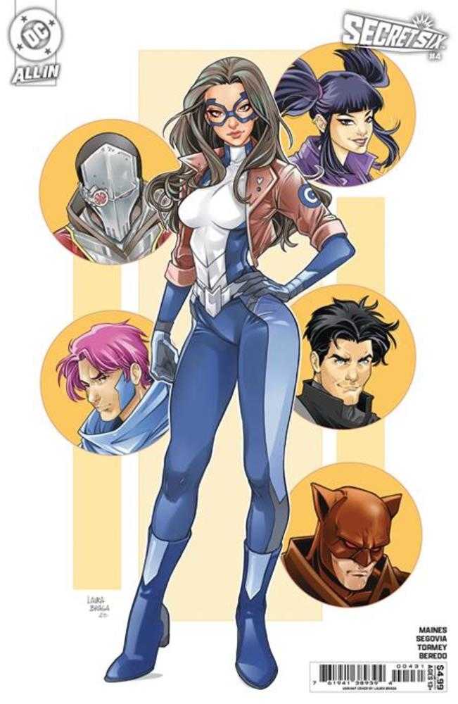 Secret Six #4 (de 6) Portada C Laura Braga Variante en cartulina