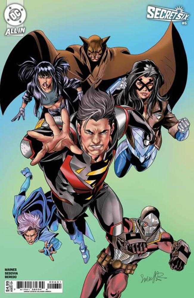 Secret Six #6 (de 6) Portada C Salvador Larroca Variante en cartulina