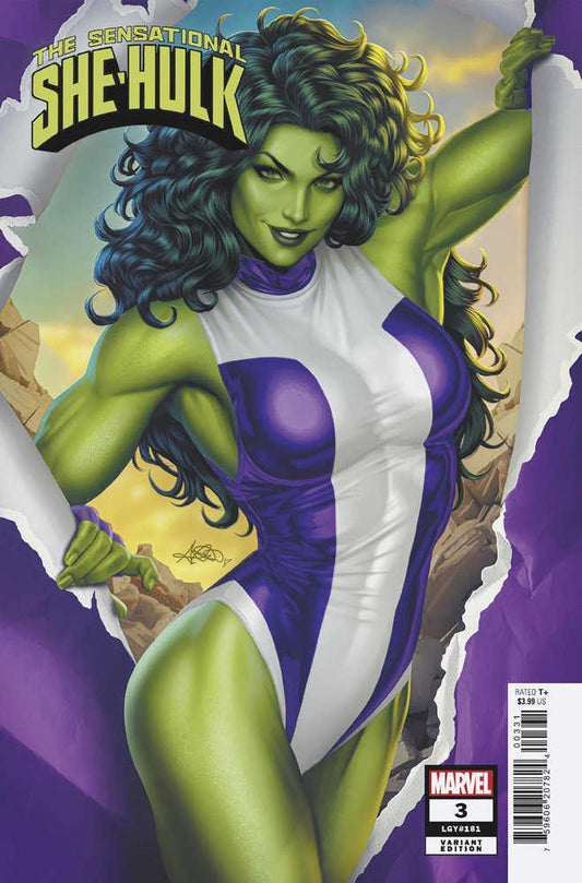 Sensational She - Hulk 3 Ariel Diaz Variant - Cadets Toys & Comics