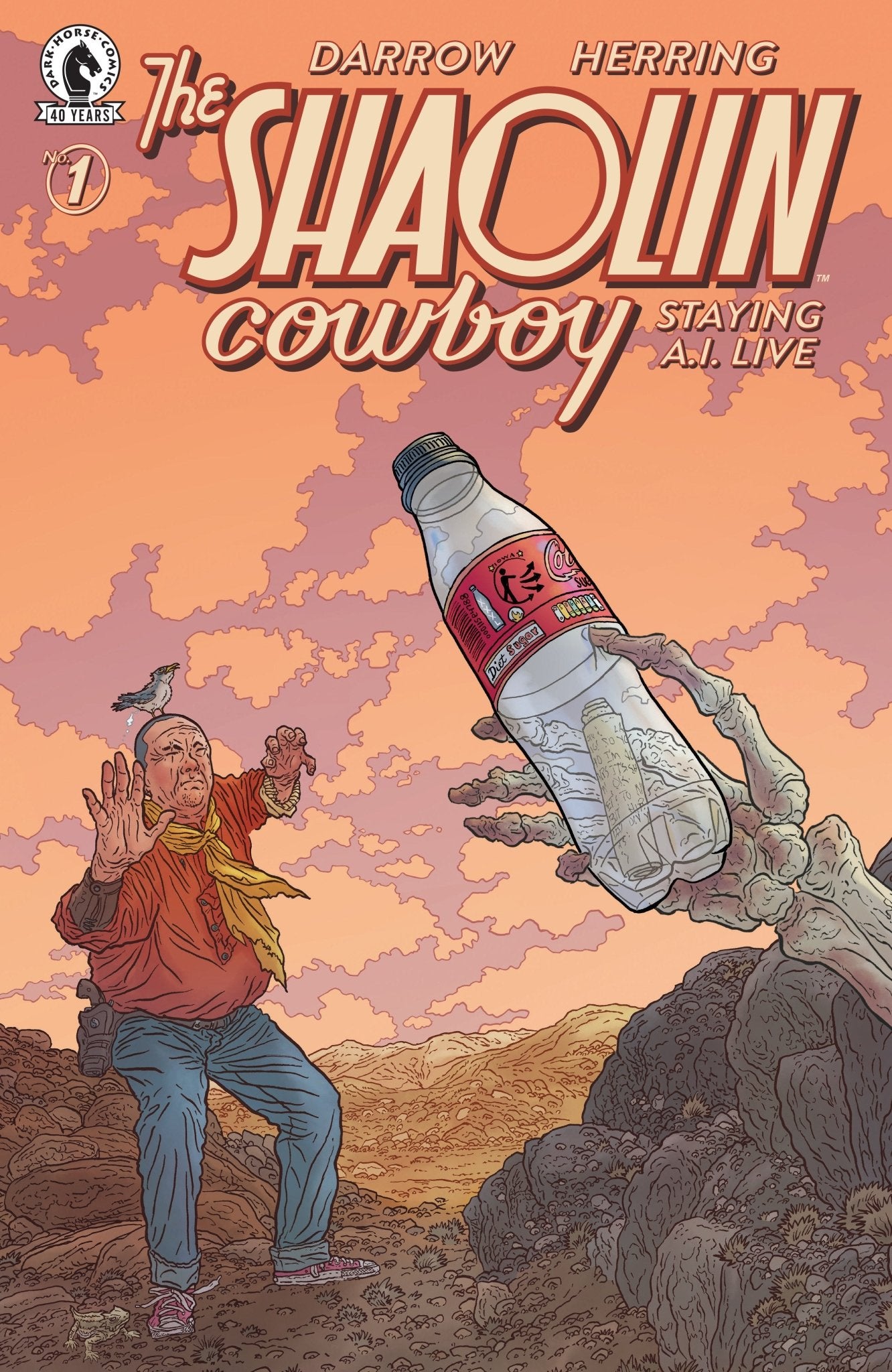 Shaolin Cowboy: Staying A.I.Live 1 (Cover A) (Geof Darrow) - Cadets Toys & Comics