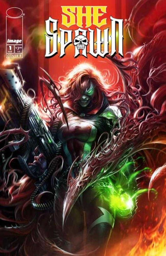 She Spawn 1 (Of 5) Cover B Francesco Mattina Variant - Cadets Toys & Comics