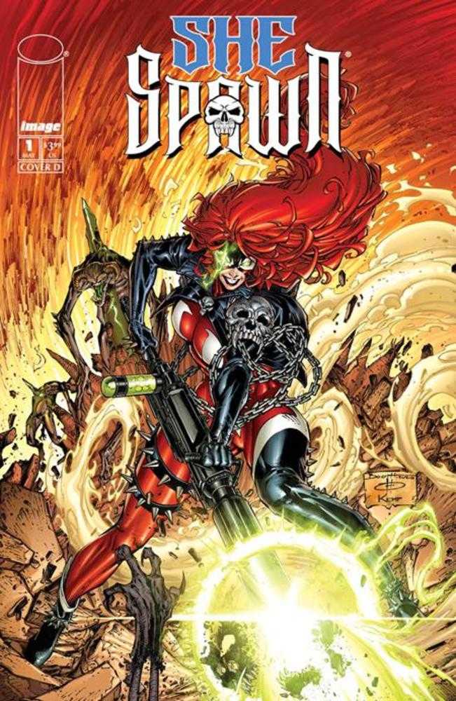 She Spawn 1 (Of 5) Cover D Brett Booth Variant - Cadets Toys & Comics
