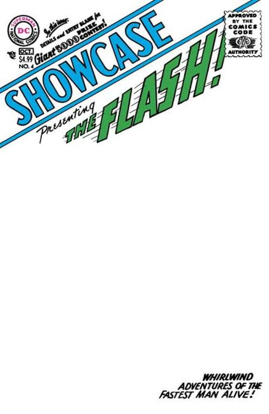 Showcase 4 Facsimile Edition Cover B Blank Card Stock Variant - Cadets Toys & Comics