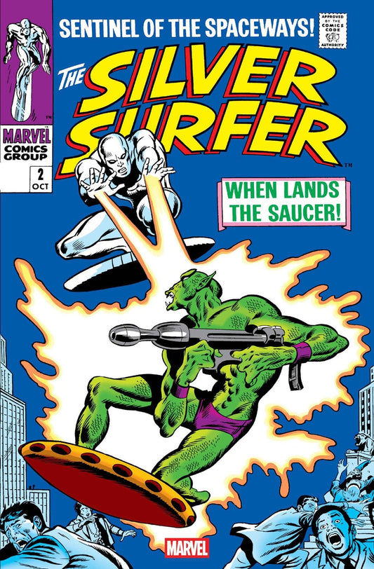 Silver Surfer 2 Facsimile Edition Foil Variant - Cadets Toys & Comics
