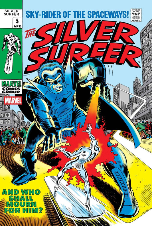 Silver Surfer 5 Facsimile Edition Foil Variant - Cadets Toys & Comics