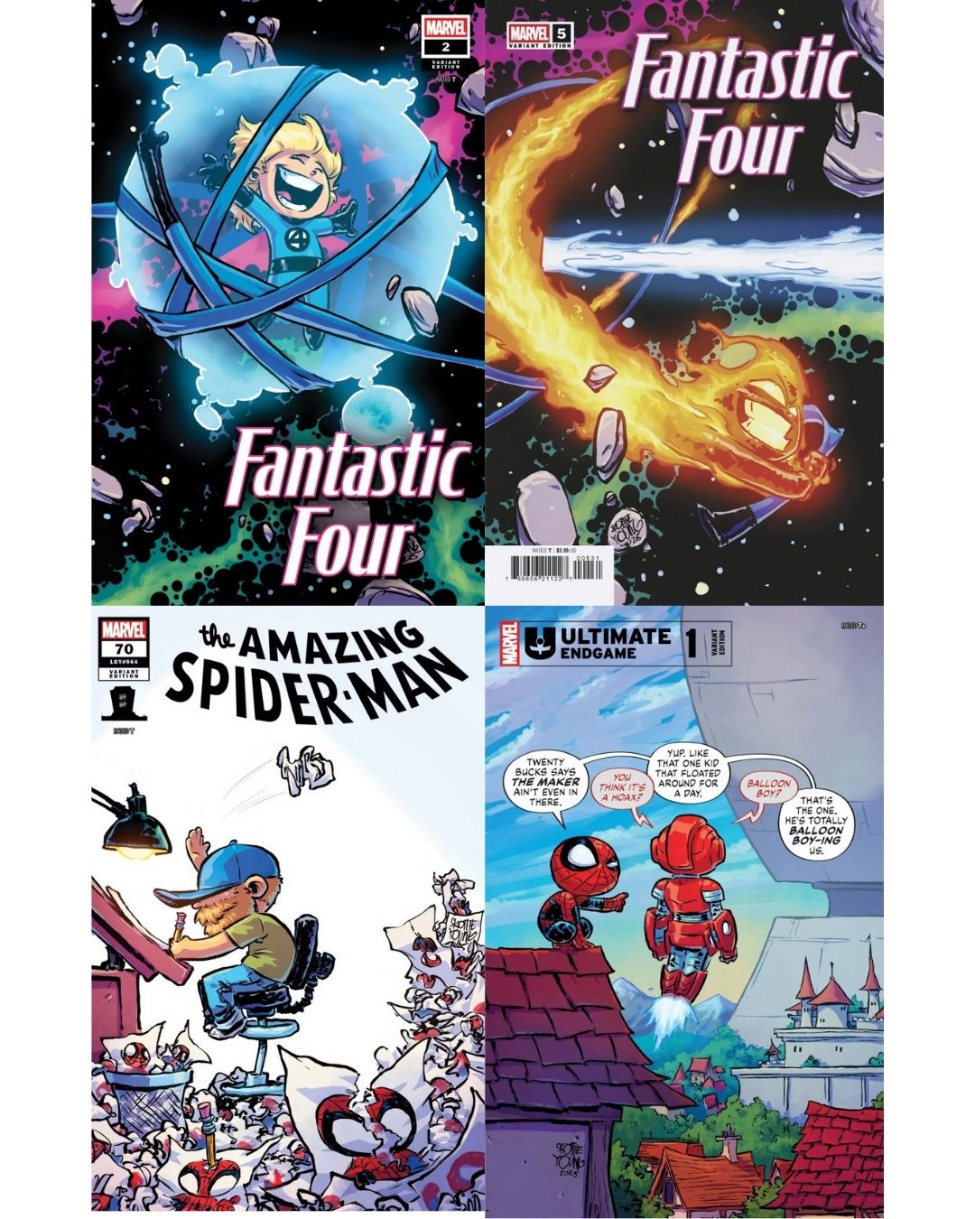skottie young variant covers