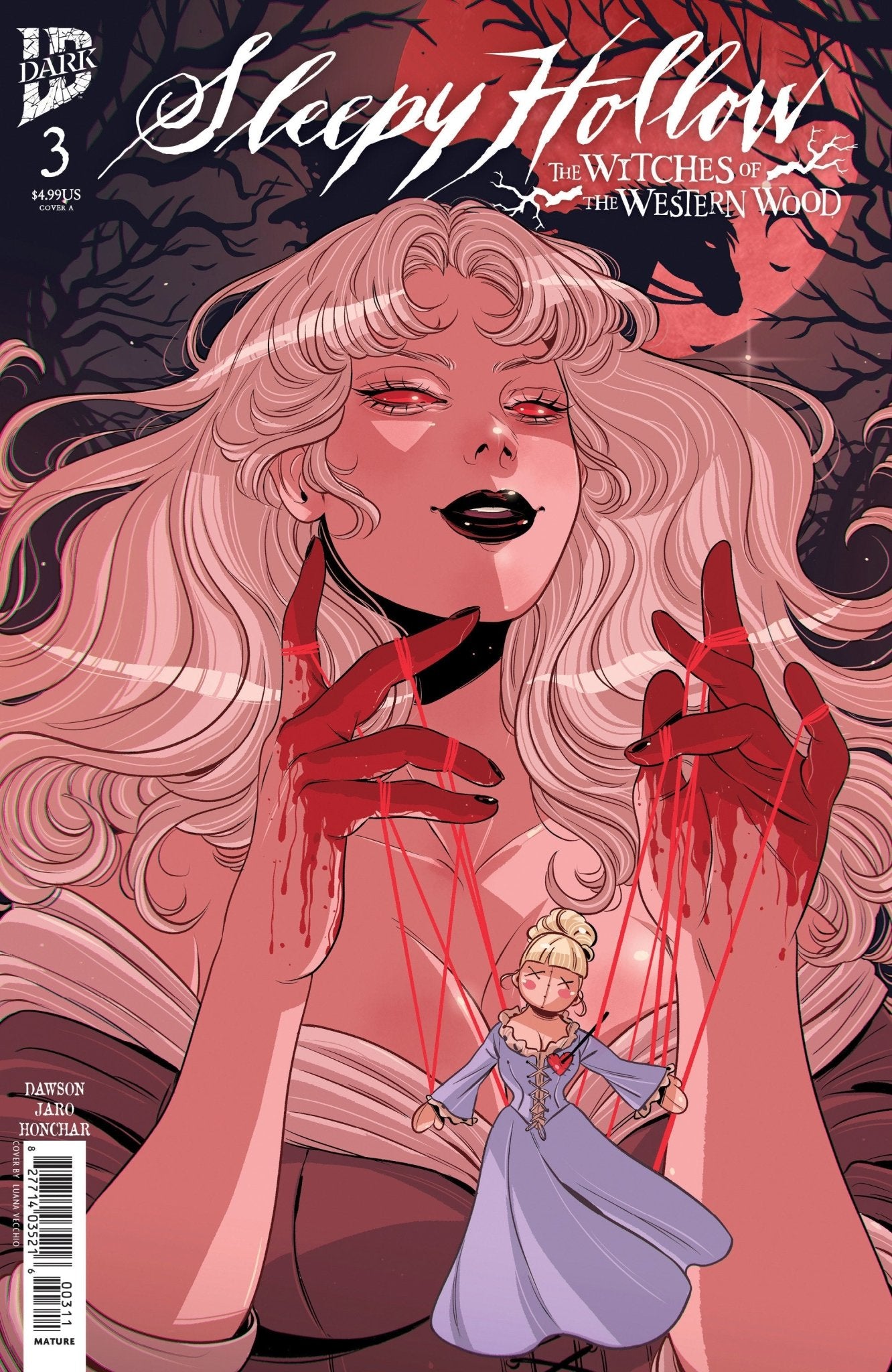 Sleepy Hollow: The Witches Of The Western Wood 3 Cover A (Vecchio) - Cadets Toys & Comics