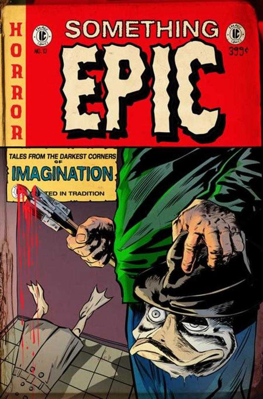 Something Epic 13 Cover D Szymon Kudranski EC Horror Homage Variant - Cadets Toys & Comics